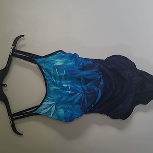 Miraclesuit Gorgeous One Piece Swimsuit, Size 8